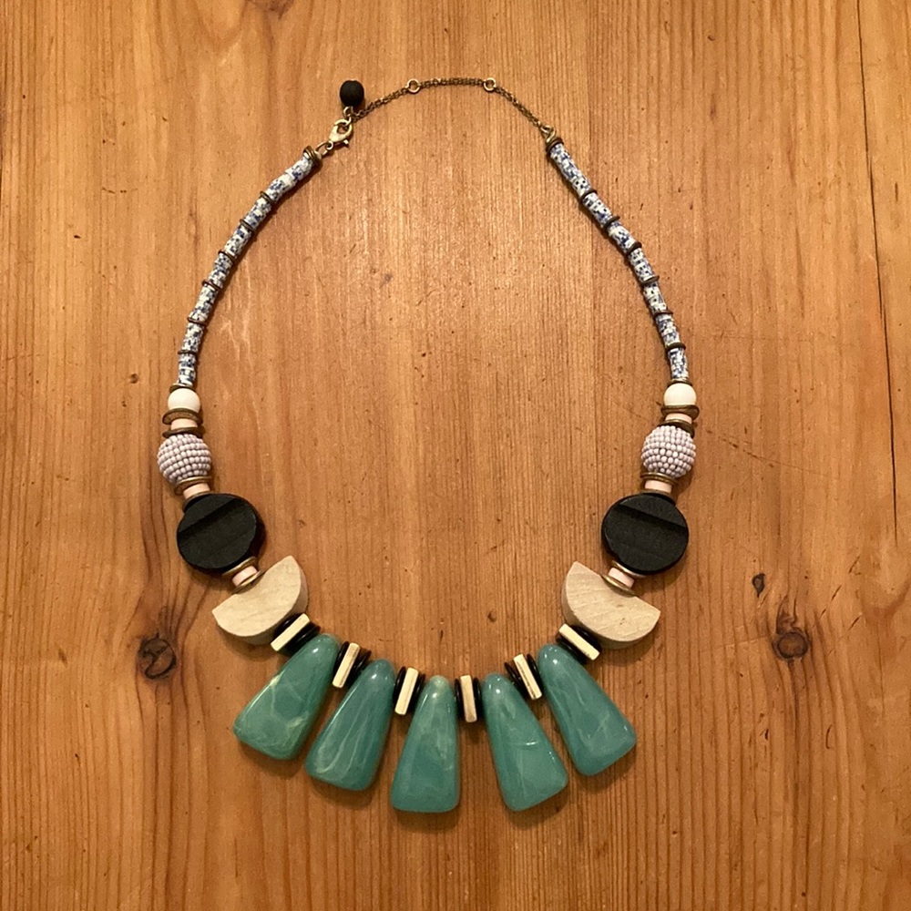 Anthropologie 21 inch bib necklace